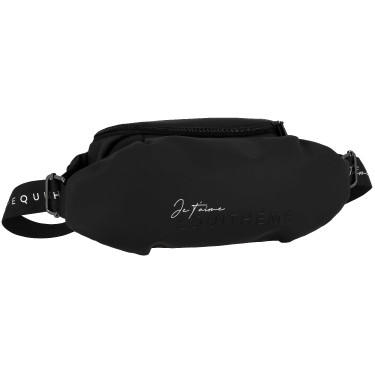 Riñonera Je t'aime Equithème Negro Riñonera Je t'aime Equithème Negro