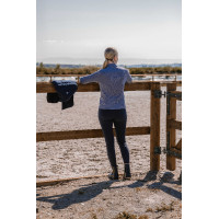 Camiseta EQUITHÈME - Originals Emily Azúl / gris