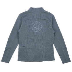 Camiseta EQUITHÈME - Originals Emily Azúl / gris Camiseta EQUITHÈME - Originals Emily Azúl / gris