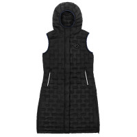 Chaqueta larga acolchada sin costuras Je t'aime EQUITHÈME - Navina Negro Chaqueta larga acolchada sin costuras Je t'aime EQUITHÈME - Navina Negro