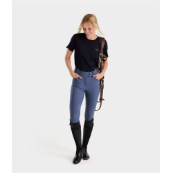 Pantalón de equitación X-perform Iconic Horse Pilot mujer Índigo vintage Azul