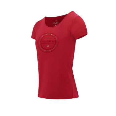 Camiseta Equithème Anna Cereza Rojo Camiseta Equithème Anna Cereza Rojo