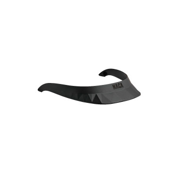 Visera para casco Naca Onyx negro mate / negro Visera para casco Naca Onyx negro mate / negro