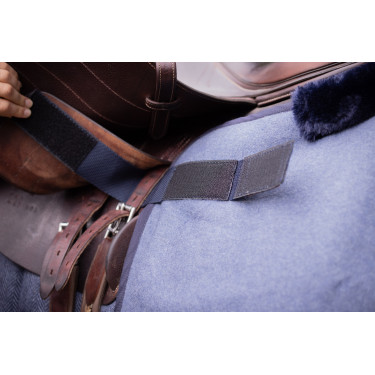 Manta para grupa Quarter Paddock Sports Wooltouch Azúl multicolor Manta para grupa Quarter Paddock Sports Wooltouch Azúl multicolor