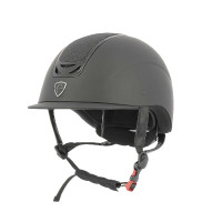 Casco Equitheme Pepit Brillo negro