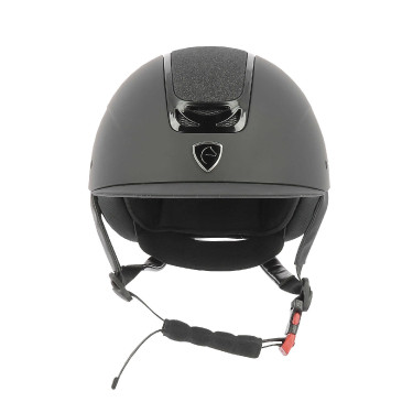 Casco Equitheme Pepit Brillo negro Casco Equitheme Pepit Brillo negro