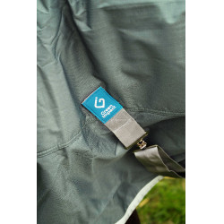 Manta Equithème TYREX 600D reciclada Verde Manta Equithème TYREX 600D reciclada Verde