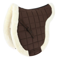 Mantilla Equithème Pro con forma Chocolate Marrón Mantilla Equithème Pro con forma Chocolate Marrón