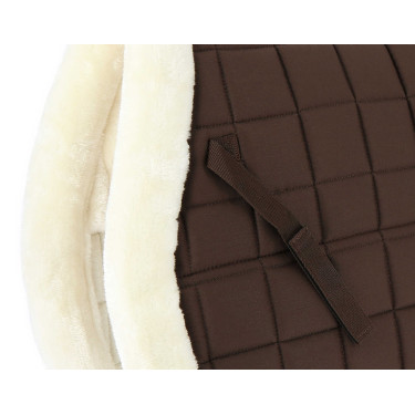 Mantilla Equithème Pro con forma Chocolate Marrón Mantilla Equithème Pro con forma Chocolate Marrón