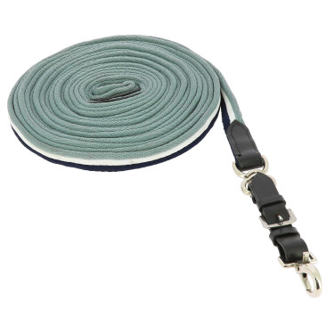 Longe de trabajo Norton acolchada/cuero Azul / blanco / gris Longe de trabajo Norton acolchada/cuero Azul / blanco / gris