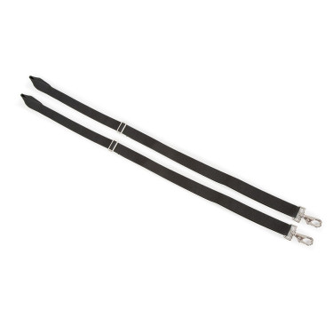 Correas elásticas de pata Shires Negro