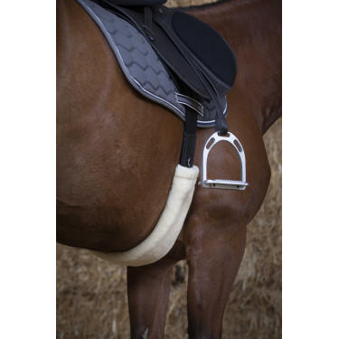 Forro de cincha Equi-Theme Teddy Crudo Beige