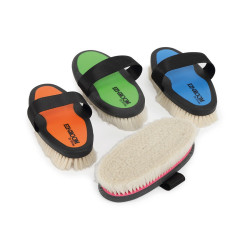 Cepillo dulce seda de cabra Ezi-Groom Shires para caballo