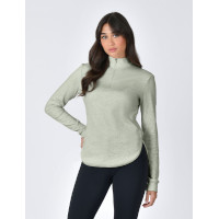 Polo Weatherbeeta de manga larga London Marl oliva Polo Weatherbeeta de manga larga London Marl oliva