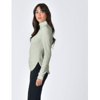 Polo Weatherbeeta de manga larga London Marl oliva Polo Weatherbeeta de manga larga London Marl oliva