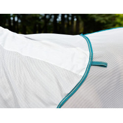 Manta antimoscas Weatherbeeta Combo ComFiTec Zephyr Plata / verde azulado / piedra