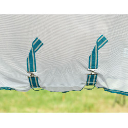 Manta antimoscas Weatherbeeta Combo ComFiTec Zephyr Plata / verde azulado / piedra