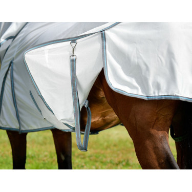 Cubre moscas Combo Weatherbeeta ComFiTec Essential Blanco / gris / azul vivo