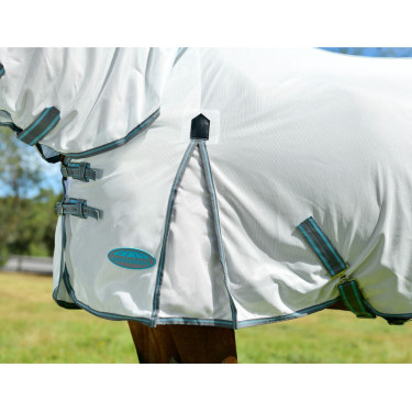 Cubre moscas Combo Weatherbeeta ComFiTec Essential Blanco / gris / azul vivo