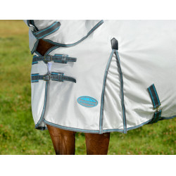 Cubre moscas Combo Weatherbeeta ComFiTec Essential Blanco / gris / azul vivo