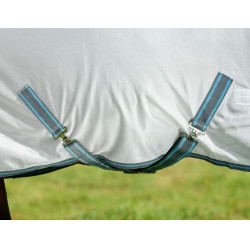 Cubre moscas Combo Weatherbeeta ComFiTec Essential Blanco / gris / azul vivo