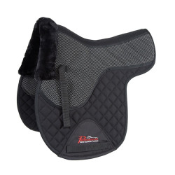 Mantilla antideslizante Airflow Numnah Shires Negro