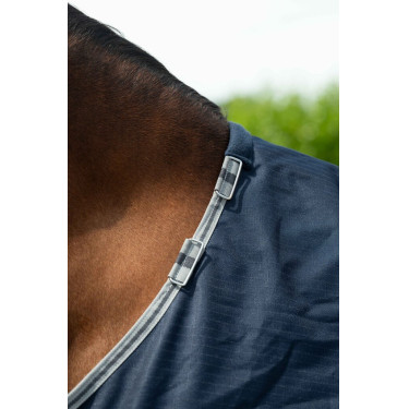 Manta de exterior Therma Pro HKM Cuello desmontable Azul oscuro Manta de exterior Therma Pro HKM Cuello desmontable Azul oscuro