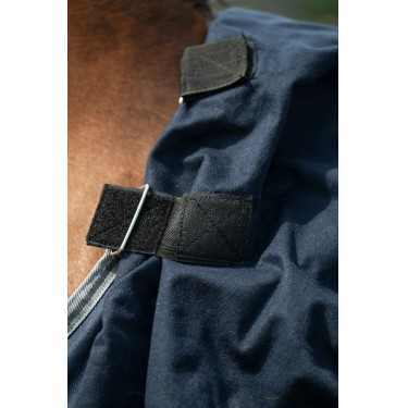 Manta de exterior Therma Pro HKM Cuello desmontable Azul oscuro Manta de exterior Therma Pro HKM Cuello desmontable Azul oscuro