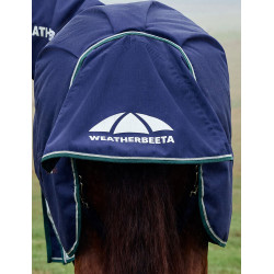 Manta Weatherbeeta ComFiTec Dynamic Turnout 220 g con cuello desmontable Marino / verde bosque Azul Manta Weatherbeeta ComFiTec Dynamic Turnout 220 g con cuello desmontable Marino / verde bosque Azul