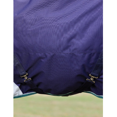 Manta Weatherbeeta ComFiTec Dynamic Turnout 220 g con cuello desmontable Marino / verde bosque Azul Manta Weatherbeeta ComFiTec Dynamic Turnout 220 g con cuello desmontable Marino / verde bosque Azul