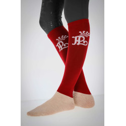 Calcetines Concours Pénélope Rojo / crema Calcetines Concours Pénélope Rojo / crema