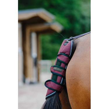 Protector de cola Equithème Tyrex 1200D Burdeos Protector de cola Equithème Tyrex 1200D Burdeos