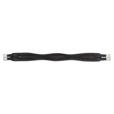 Cincha anti irritante partes elásticas Contour Shires Negro Cincha anti irritante partes elásticas Contour Shires Negro