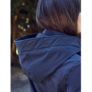 Abrigo largo impermeable Weatherbeeta para mujer Marino Azul marino Abrigo largo impermeable Weatherbeeta para mujer Marino Azul marino