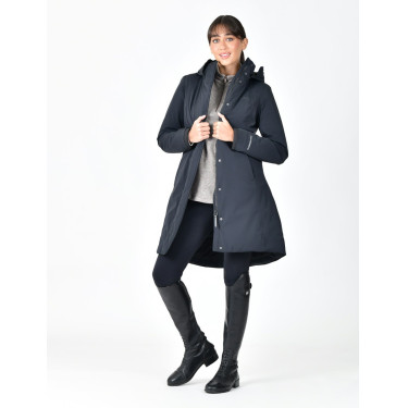Abrigo largo impermeable Weatherbeeta para mujer Marino Azul marino Abrigo largo impermeable Weatherbeeta para mujer Marino Azul marino