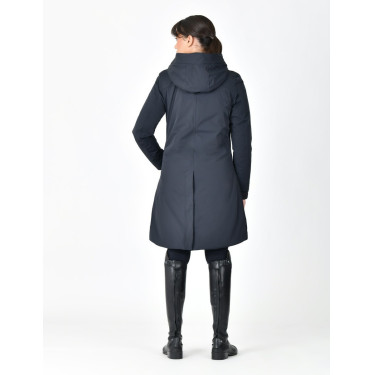 Abrigo largo impermeable Weatherbeeta para mujer Marino Azul marino Abrigo largo impermeable Weatherbeeta para mujer Marino Azul marino