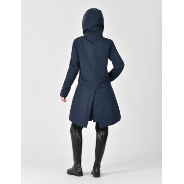 Abrigo largo impermeable Weatherbeeta para mujer Marino Azul marino Abrigo largo impermeable Weatherbeeta para mujer Marino Azul marino
