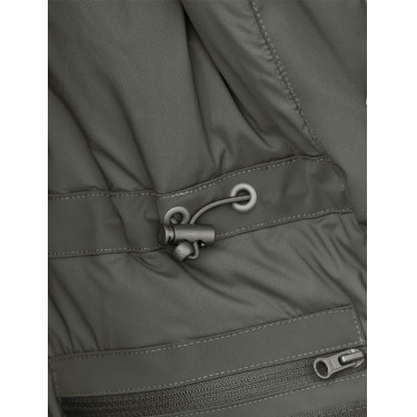 Abrigo largo impermeable Weatherbeeta para mujer Verde medianoche