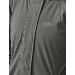 Abrigo largo impermeable Weatherbeeta para mujer Verde medianoche