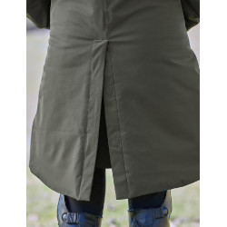 Abrigo largo impermeable Weatherbeeta para mujer Verde medianoche