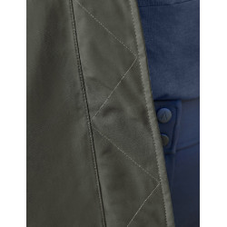 Abrigo largo impermeable Weatherbeeta para mujer Verde medianoche