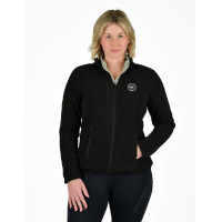 Chaqueta polar Weatherbeeta Florence Two-For para mujer Oliva noche / negro