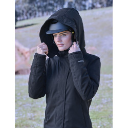 Chaqueta Weatherbeeta Protect con cuello alto Negro