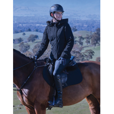 Chaqueta Weatherbeeta Protect con cuello alto Negro Chaqueta Weatherbeeta Protect con cuello alto Negro