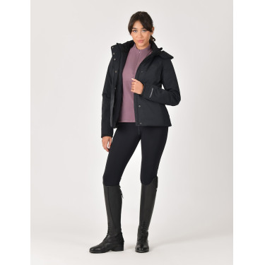 Chaqueta Weatherbeeta Protect con cuello alto Negro Chaqueta Weatherbeeta Protect con cuello alto Negro