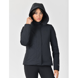 Chaqueta Weatherbeeta Protect con cuello alto Negro