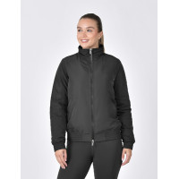 Chaqueta con cremallera Dublin chaqueta de equipo Negro