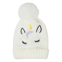 Gorro Unicornio Dublin bordado para niño Blanco Gorro Unicornio Dublin bordado para niño Blanco