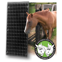 Rascador especial caballo Shires Negro