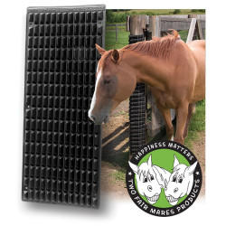 Rascador especial caballo Shires Negro